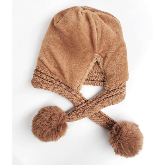 Women Kase Winter Sherpa Beanie Hats Knit Ear Flaps Peruvian Cover Ears main image 6